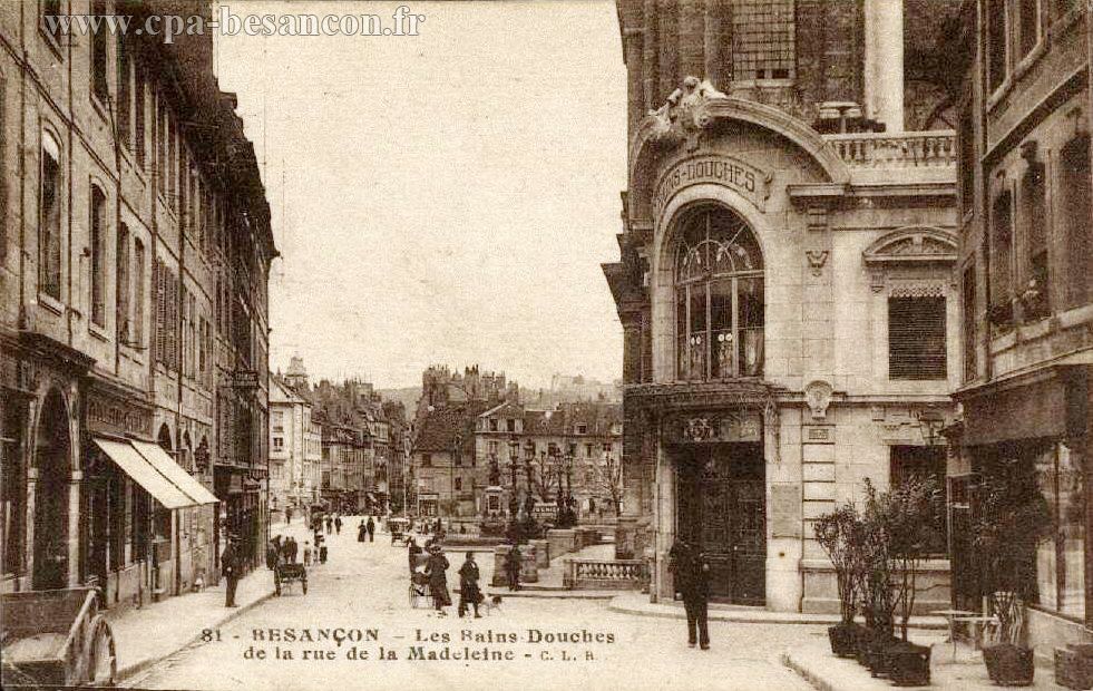 81 - BESANÇON - Les Bains Douches de la rue de la Madeleine